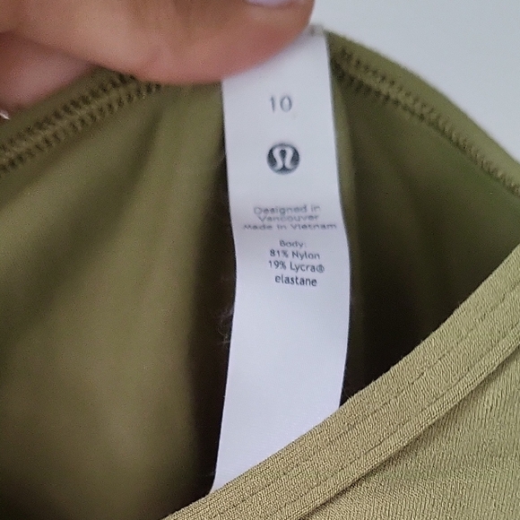 lululemon athletica Khaki Short Sleeve Tee - Picture 6 of 8